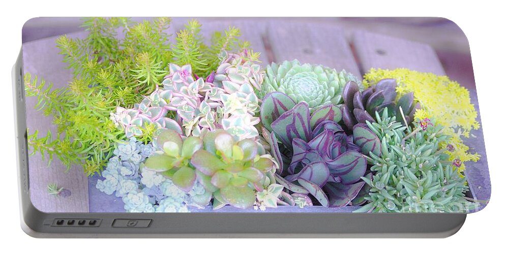 Plants Portable Battery Charger featuring the photograph Thrillers by Merle Grenz