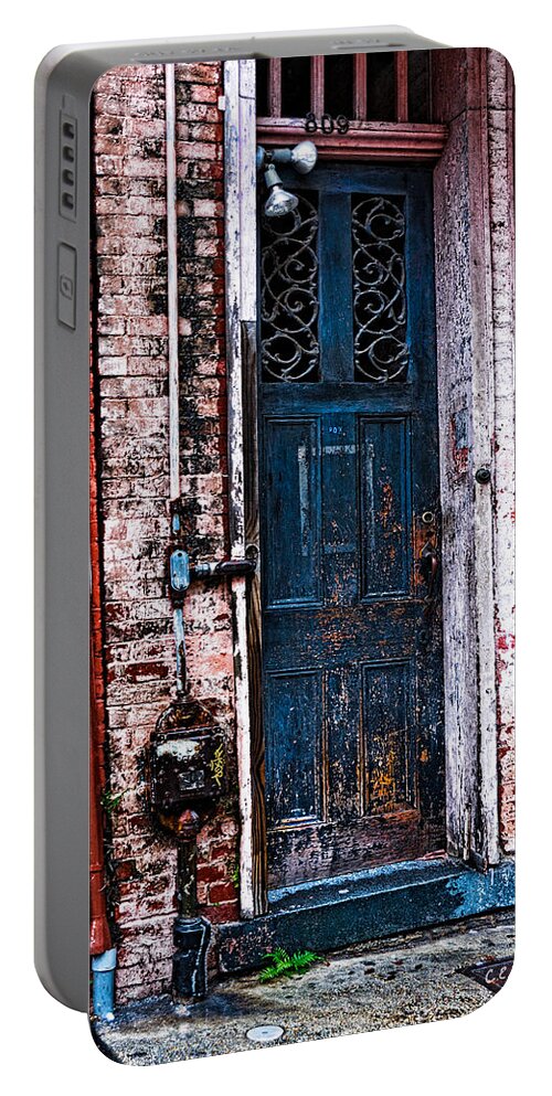 Door Portable Battery Charger featuring the photograph Time Tested by Christopher Holmes