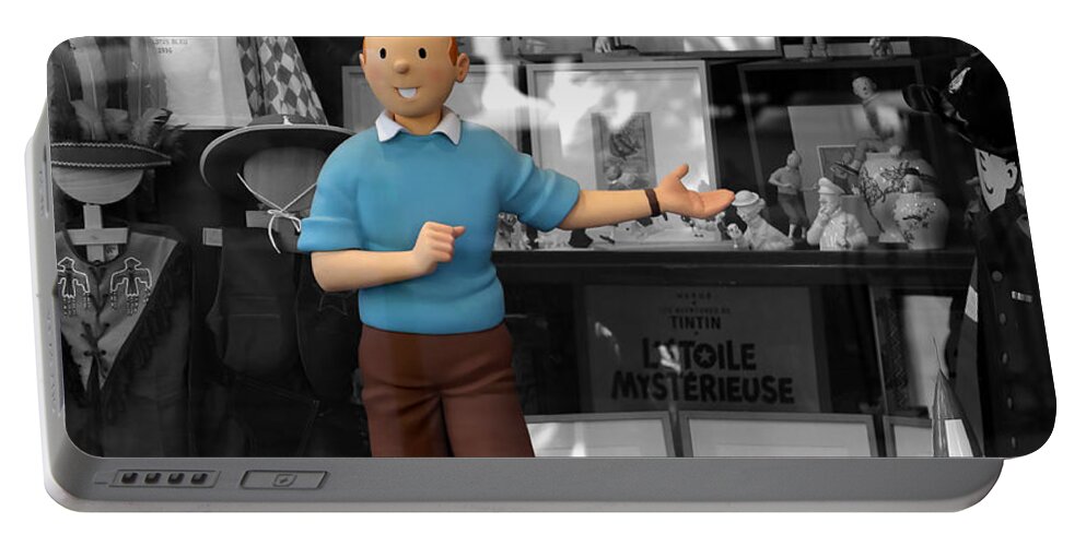 Tintin Portable Battery Charger featuring the photograph Tintin 1d by Andrew Fare