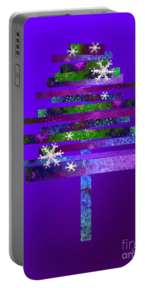 Christmas Portable Battery Charger featuring the digital art Tis the Season by Chris Armytage