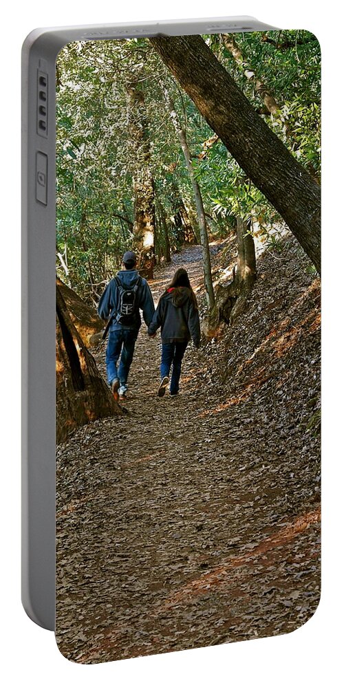 Landscape Portable Battery Charger featuring the photograph Together in Paradise by Michele Myers