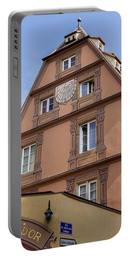 Alsace Portable Battery Charger featuring the photograph Tromp Loeil by Teresa Mucha