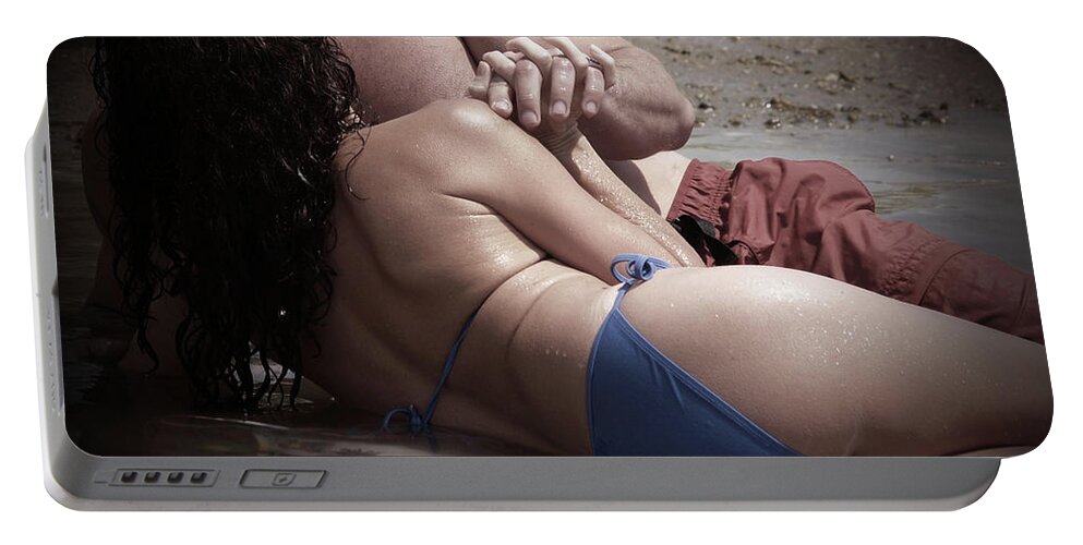 Beach Portable Battery Charger featuring the photograph Too Eternity by Bruce Gannon