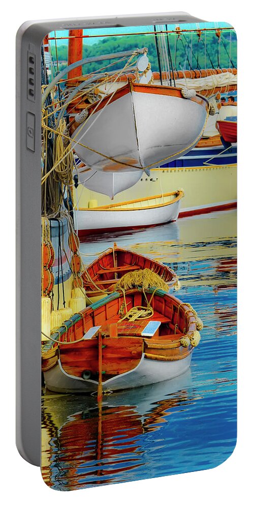 Life Boats Portable Battery Charger featuring the photograph Top Shelf by Jeff Cooper