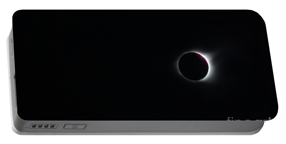 Total Eclipse Portable Battery Charger featuring the photograph Total Eclipse by Jennifer Robin