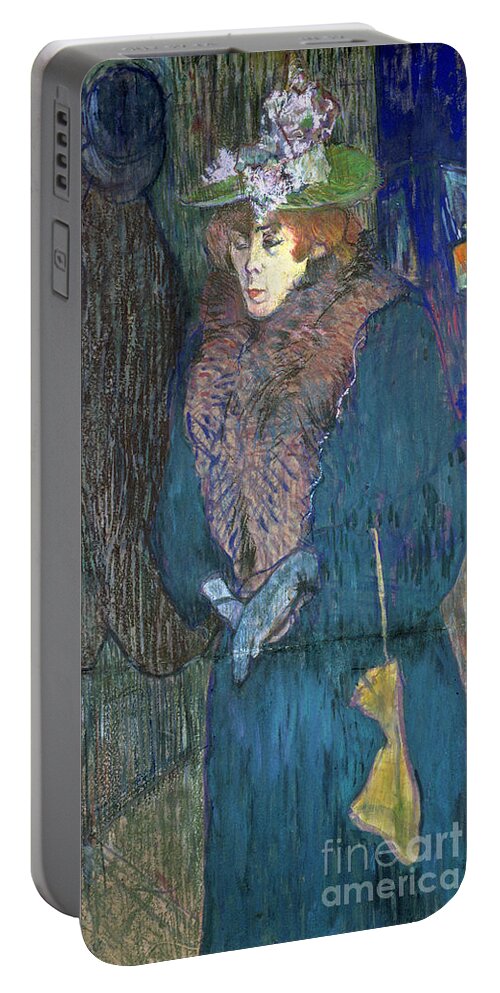 1892 Portable Battery Charger featuring the photograph Toulouse-lautrec: J.avril by Granger