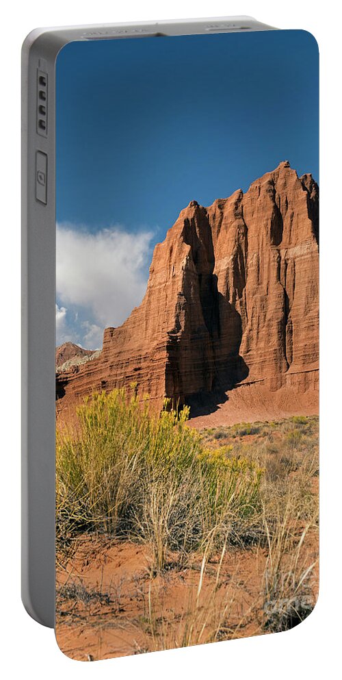 Tower Portable Battery Charger featuring the photograph Tower of the Sun by Cindy Murphy - NightVisions