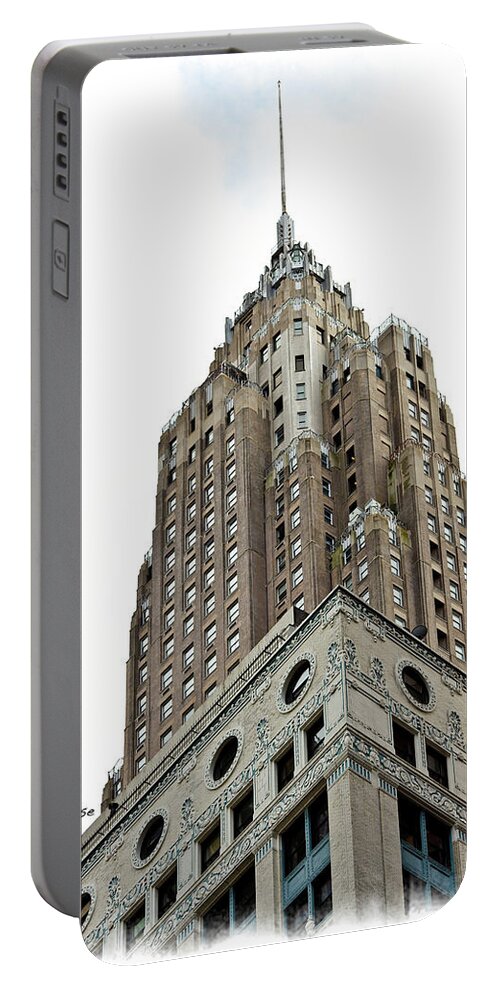  Portable Battery Charger featuring the photograph Towering by Mark Alesse
