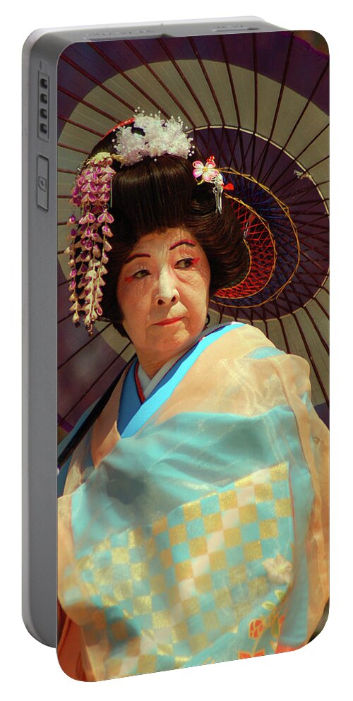 Japan Portable Battery Charger featuring the photograph Traditional Japanese by James Kirkikis