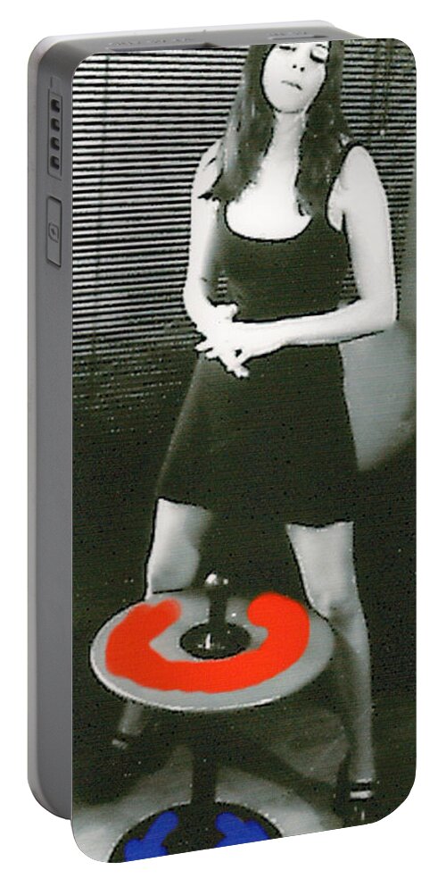 Girl Portable Battery Charger featuring the photograph Trance by Bjorn Sjogren