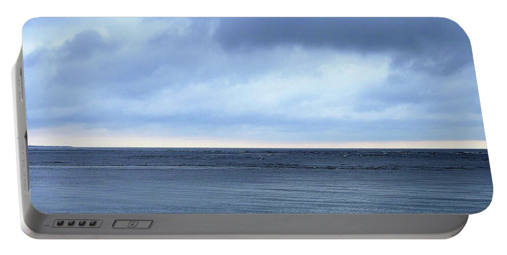 Seascape Portable Battery Charger featuring the photograph Tranquility by Jan Gelders