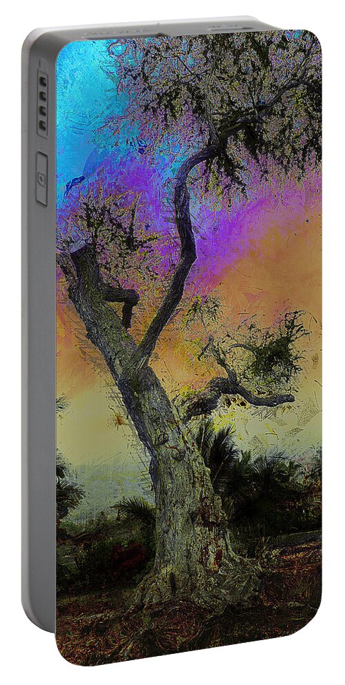 Tree Portable Battery Charger featuring the photograph Trembling Tree by Lori Seaman