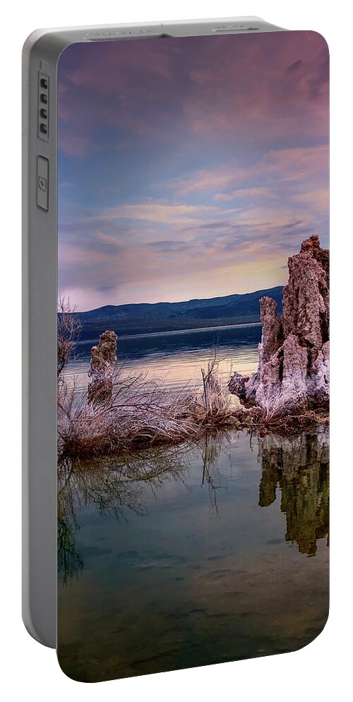 Endre Portable Battery Charger featuring the photograph Tufa 5 by Endre Balogh