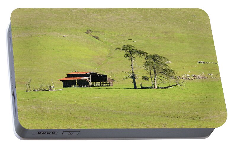 San Luis Obispo Portable Battery Charger featuring the photograph Turri Road - San Luis Obispo CA by Art Block Collections