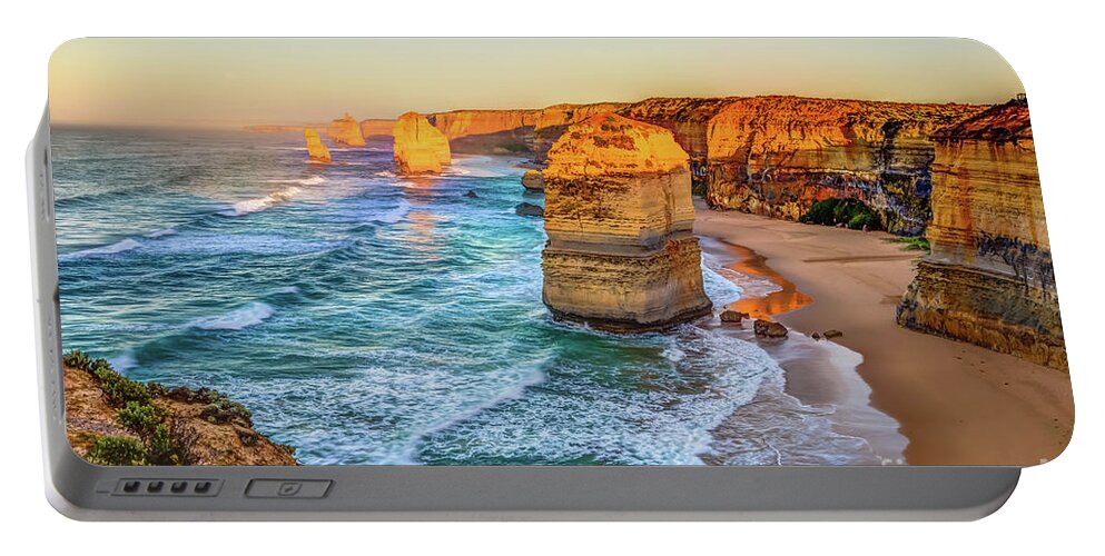 Australia Portable Battery Charger featuring the photograph Twelve Apostles Victoria by Benny Marty