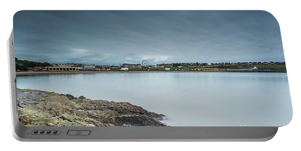 Barry Island Portable Battery Charger featuring the photograph Two Minutes At Barry Island by Steve Purnell