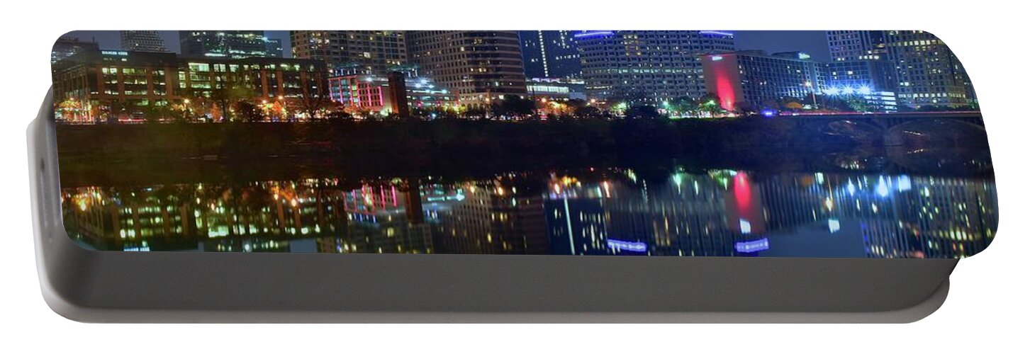 Austin Portable Battery Charger featuring the photograph Two of a Kind in Austin by Frozen in Time Fine Art Photography