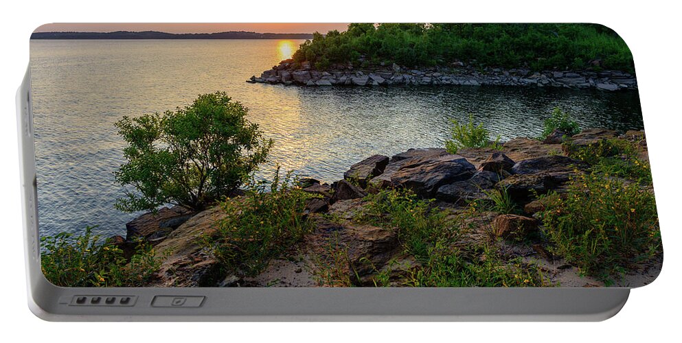 Keystone Portable Battery Charger featuring the photograph Two Rivers Trail by Michael Scott