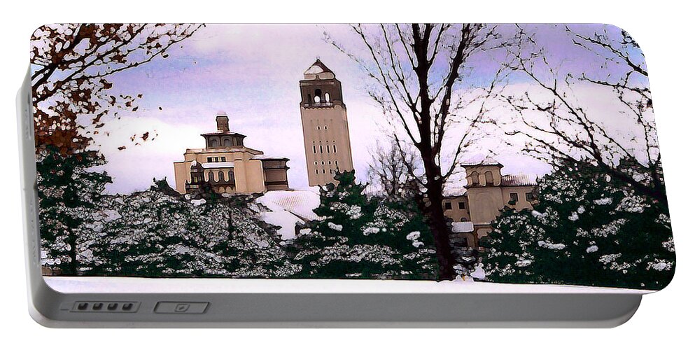 Landscape Portable Battery Charger featuring the photograph Unity Village by Steve Karol