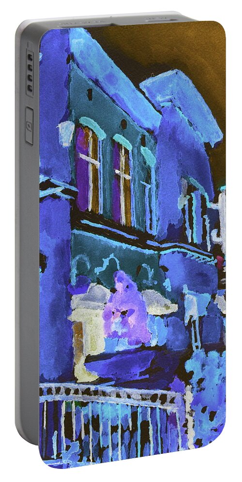 Urban Art Portable Battery Charger featuring the painting Urban Art by Ruben Carrillo