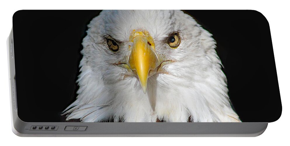 Bird Portable Battery Charger featuring the photograph USA Proud by DB Hayes