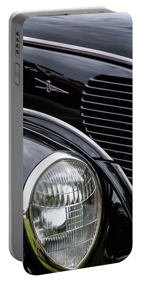Antiques Portable Battery Charger featuring the photograph V 8 by Stewart Helberg