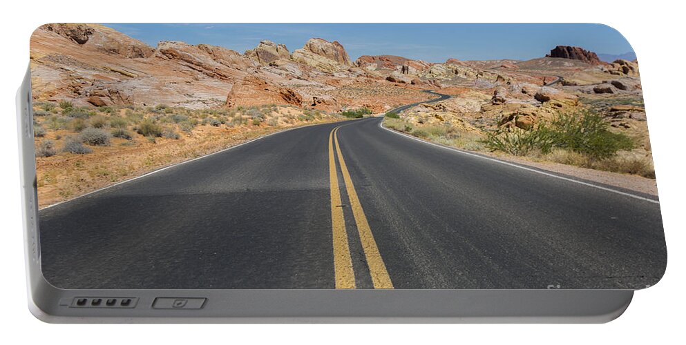 Photography Portable Battery Charger featuring the photograph Valley of Fire by Daniel Knighton