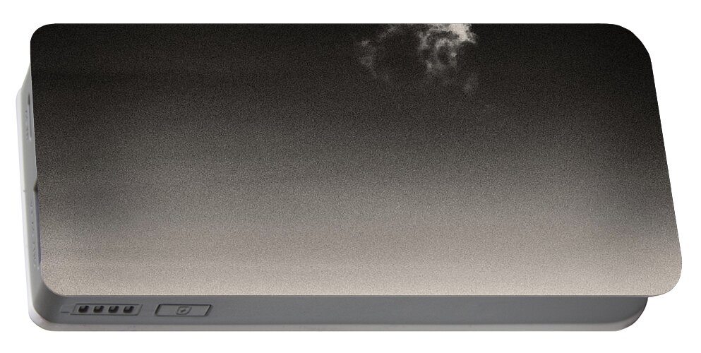 English Bay Portable Battery Charger featuring the photograph Vancouver skyline with cloud by Peter V Quenter