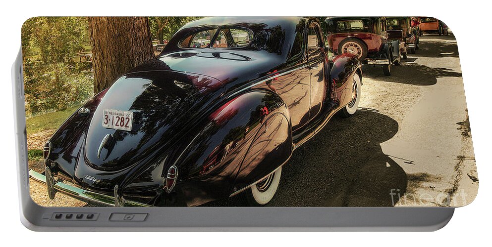 Cars Portable Battery Charger featuring the photograph Vanishing Point by John Anderson