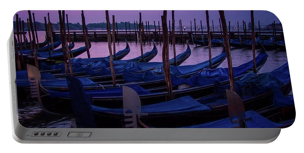 Venice Portable Battery Charger featuring the photograph Venetian Dawn by Doug Sturgess
