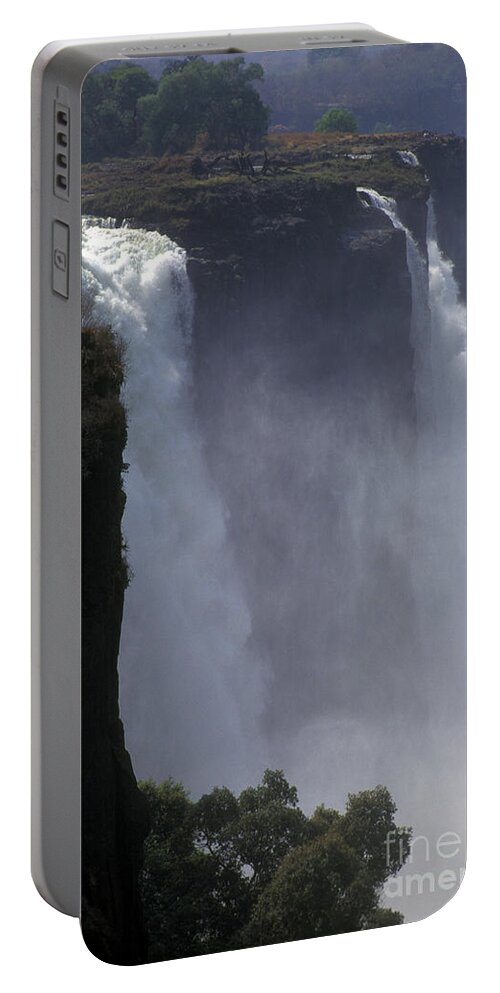 Africa Portable Battery Charger featuring the photograph Victoria Falls - Zimbabwe by Craig Lovell