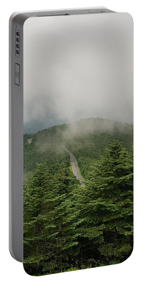 Mount Mitchell Portable Battery Charger featuring the photograph View from Mount Mitchell by William Slider