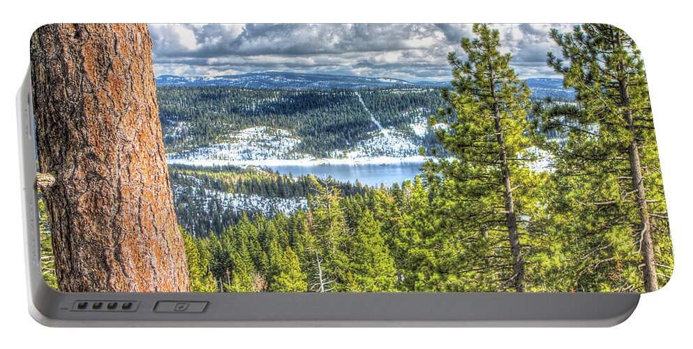 Amador Portable Battery Charger featuring the photograph View from Peddler Hill by SC Heffner