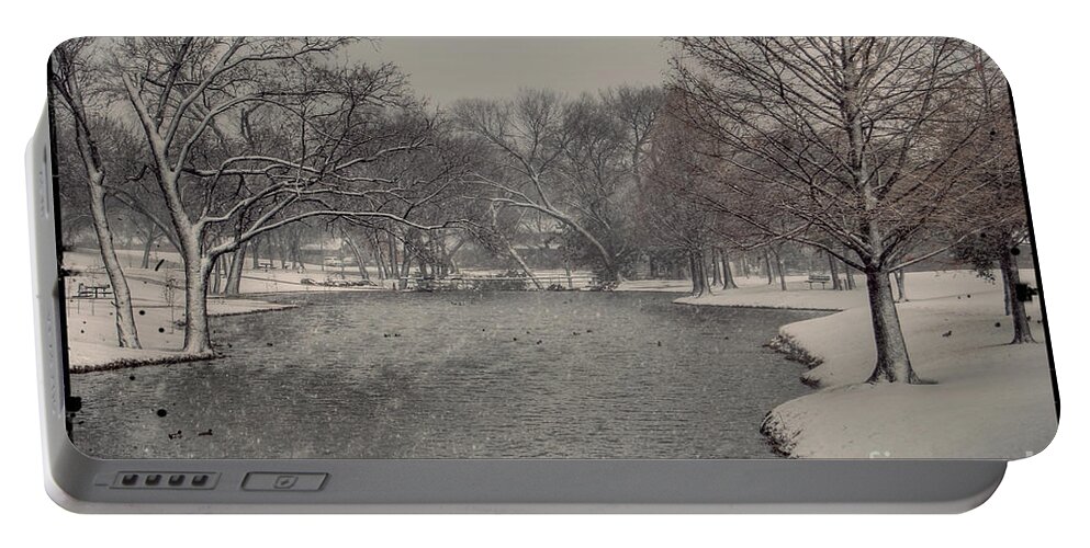 Winter Portable Battery Charger featuring the photograph Vintage Winter by Bill Hamilton