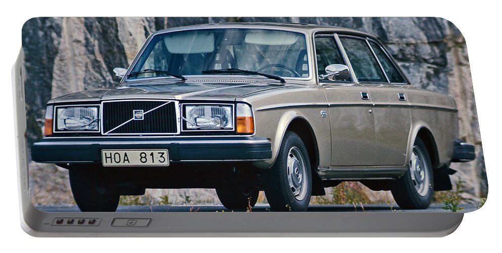 Volvo 260 Series Portable Battery Charger featuring the photograph Volvo 260 Series by Jackie Russo