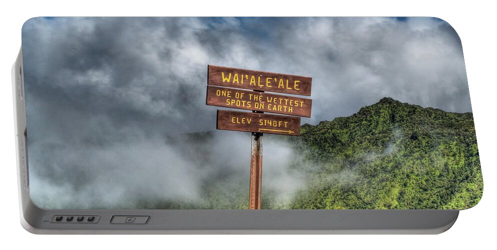 Kauai Portable Battery Charger featuring the photograph Waimea Canyon by Joe Palermo