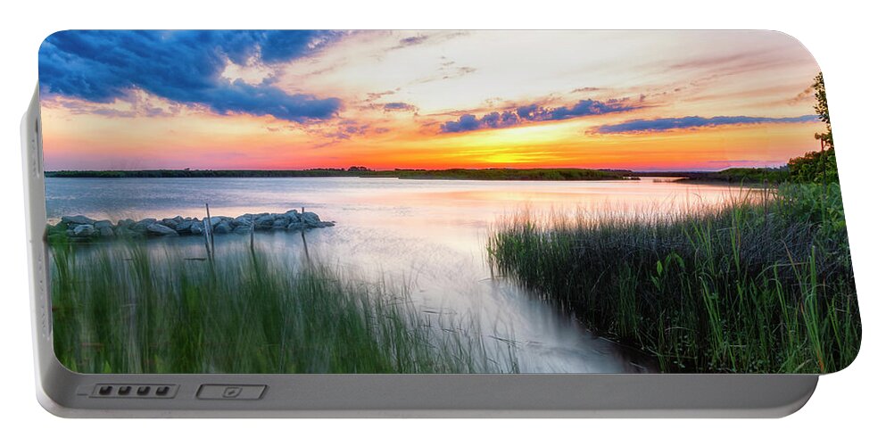 Fine Art Landscape Photography Portable Battery Charger featuring the photograph Washed Away by Russell Pugh