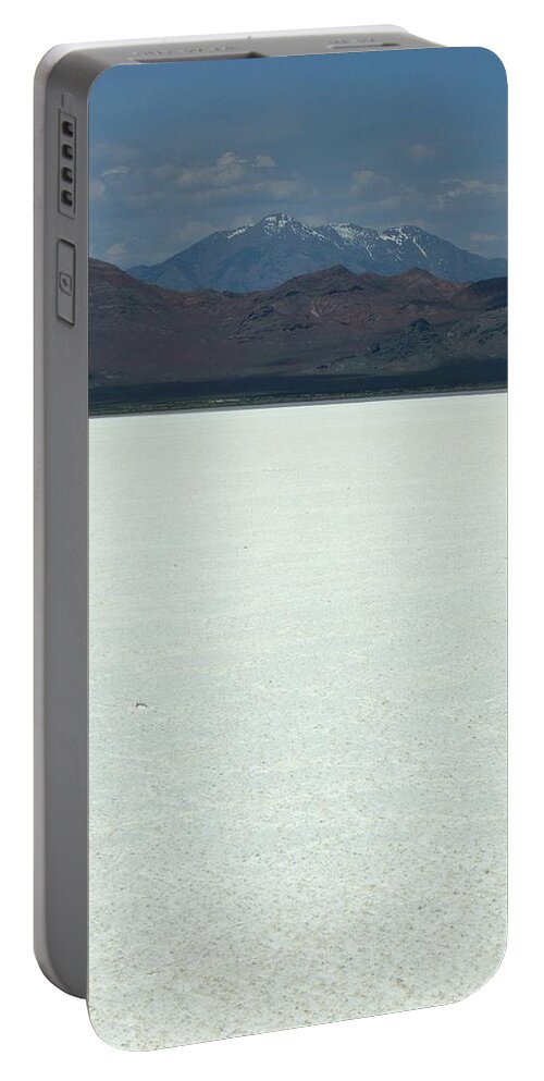 Nature Portable Battery Charger featuring the photograph Water Above Salt Below by Vincent Green