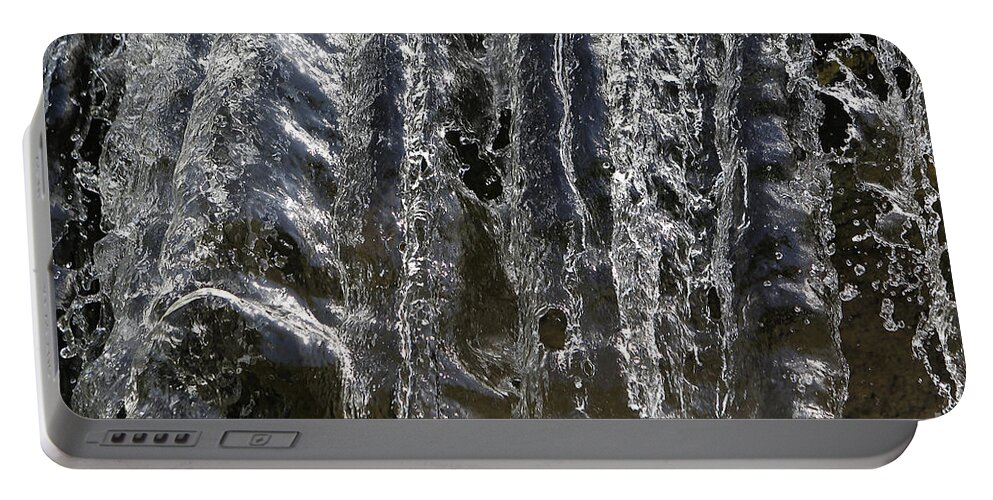 America Portable Battery Charger featuring the photograph Water Fall In Florida by Gerard Lacz