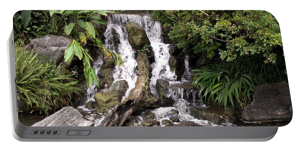 Water Portable Battery Charger featuring the photograph Waterfall by Amy Fose