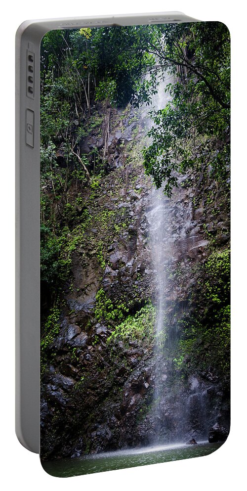 Waterfalls Portable Battery Charger featuring the photograph Waterfall by Daniel Murphy