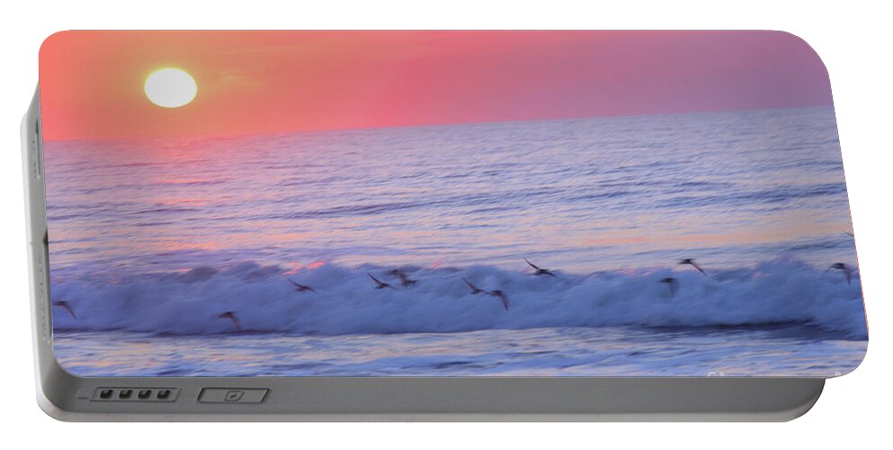 America Portable Battery Charger featuring the photograph Wave of Gratitude Nature Art by Robyn King