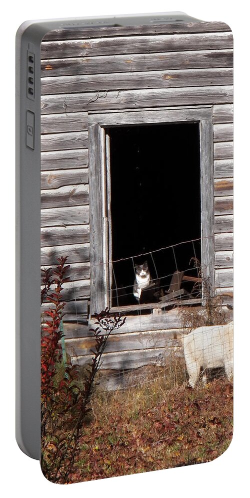 Wee See You Portable Battery Charger featuring the photograph Wee See You by Jennifer Robin