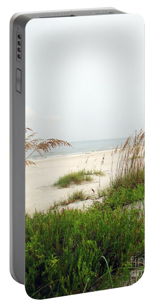 Beaches Portable Battery Charger featuring the photograph Welcome by Amanda Barcon