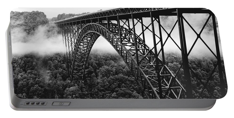 new River Gorge Bridge Portable Battery Charger featuring the photograph West Virginia - New River Gorge Bridge by Brendan Reals
