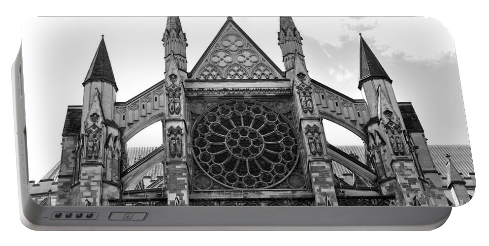 Westminster Abbey Portable Battery Charger featuring the photograph Westminster Abbey by Andrew Dinh