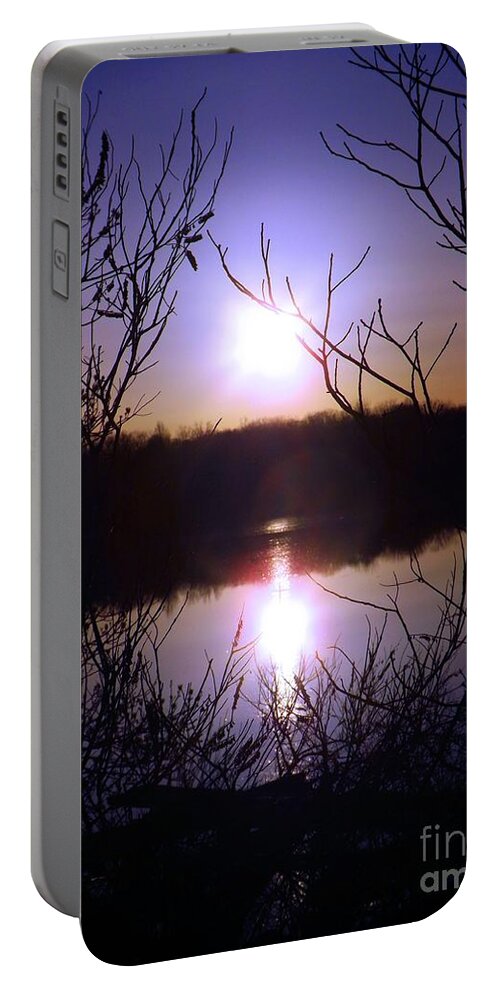 Delaware Portable Battery Charger featuring the photograph When Tomorrow Comes by Robyn King