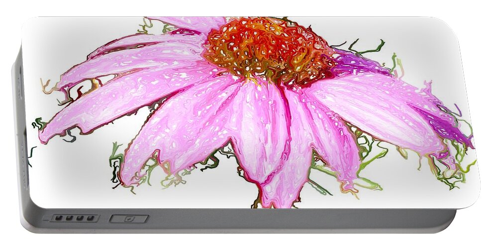  Portable Battery Charger featuring the photograph Wild Flower Three by Heidi Smith