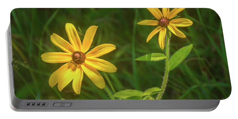 Wildflower Portable Battery Charger featuring the photograph Wild Pair by Bill Pevlor