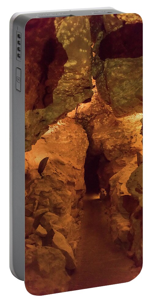 Boxwork Portable Battery Charger featuring the photograph Wind Cave National Park by Brenda Jacobs